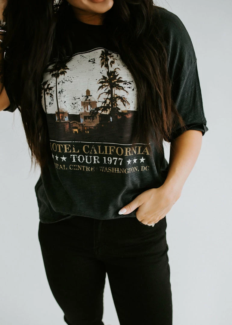 12PM By Mon Ami Hotel California Graphic Tee 9 12PM By Mon Ami Hotel California Graphic Tee