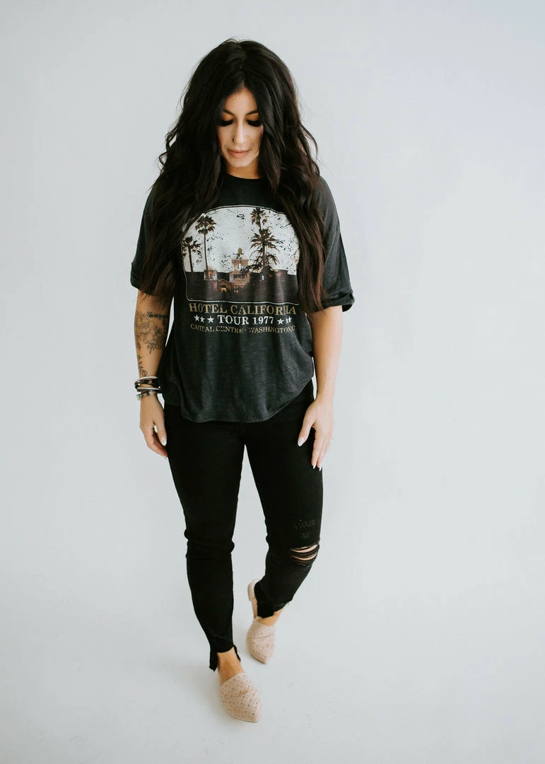 12PM By Mon Ami Hotel California Graphic Tee 10 12PM By Mon Ami Hotel California Graphic Tee