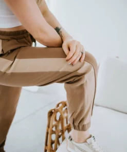 Strut & Bolt Bottoms Maxwell Faux Leather Contrast Jogger 29 Strut & Bolt Bottoms Maxwell Faux Leather Contrast Jogger