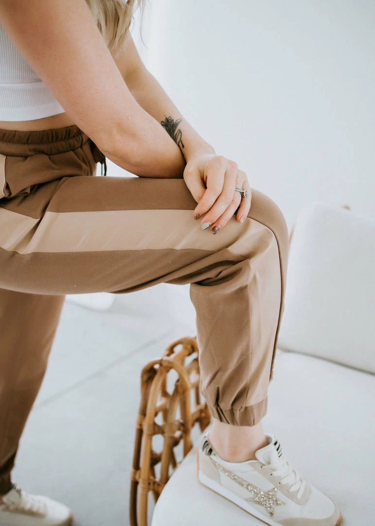 Strut & Bolt Bottoms Maxwell Faux Leather Contrast Jogger 13 Strut & Bolt Bottoms Maxwell Faux Leather Contrast Jogger