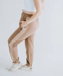 Strut & Bolt Bottoms Maxwell Faux Leather Contrast Jogger 31 Strut & Bolt Bottoms Maxwell Faux Leather Contrast Jogger