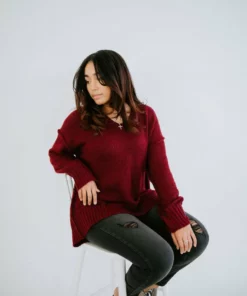 Lauriebelles Lily & Lottie Rae Chunky Sweater By Chelsea DeBoer
