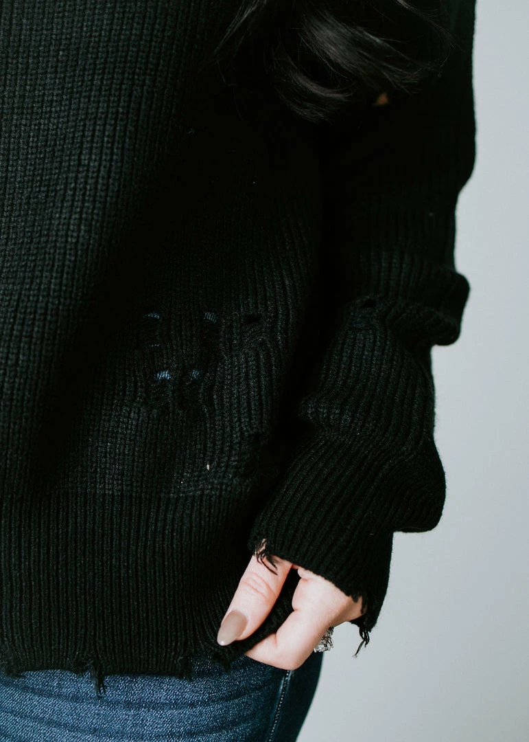 Lauriebelles Lily & Lottie Ettie Distressed Sweater By Chelsea DeBoer 46 Lauriebelles Lily & Lottie Ettie Distressed Sweater By Chelsea DeBoer