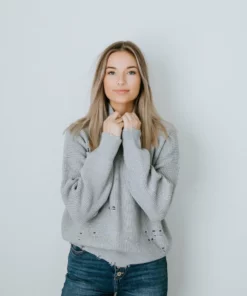 Lauriebelles Lily & Lottie Ettie Distressed Sweater By Chelsea DeBoer 92 Lauriebelles Lily & Lottie Ettie Distressed Sweater By Chelsea DeBoer