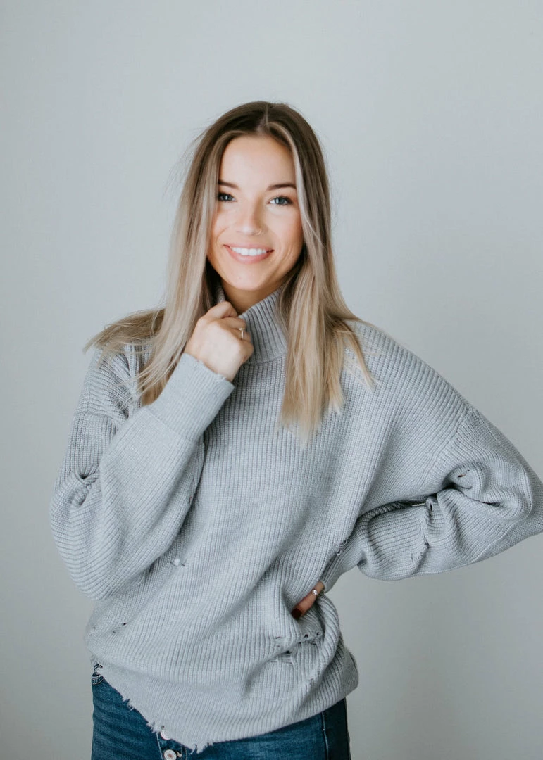 Lauriebelles Lily & Lottie Ettie Distressed Sweater By Chelsea DeBoer 36 Lauriebelles Lily & Lottie Ettie Distressed Sweater By Chelsea DeBoer