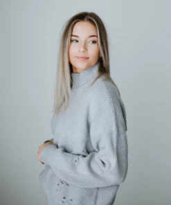 Lauriebelles Lily & Lottie Ettie Distressed Sweater By Chelsea DeBoer 101 Lauriebelles Lily & Lottie Ettie Distressed Sweater By Chelsea DeBoer