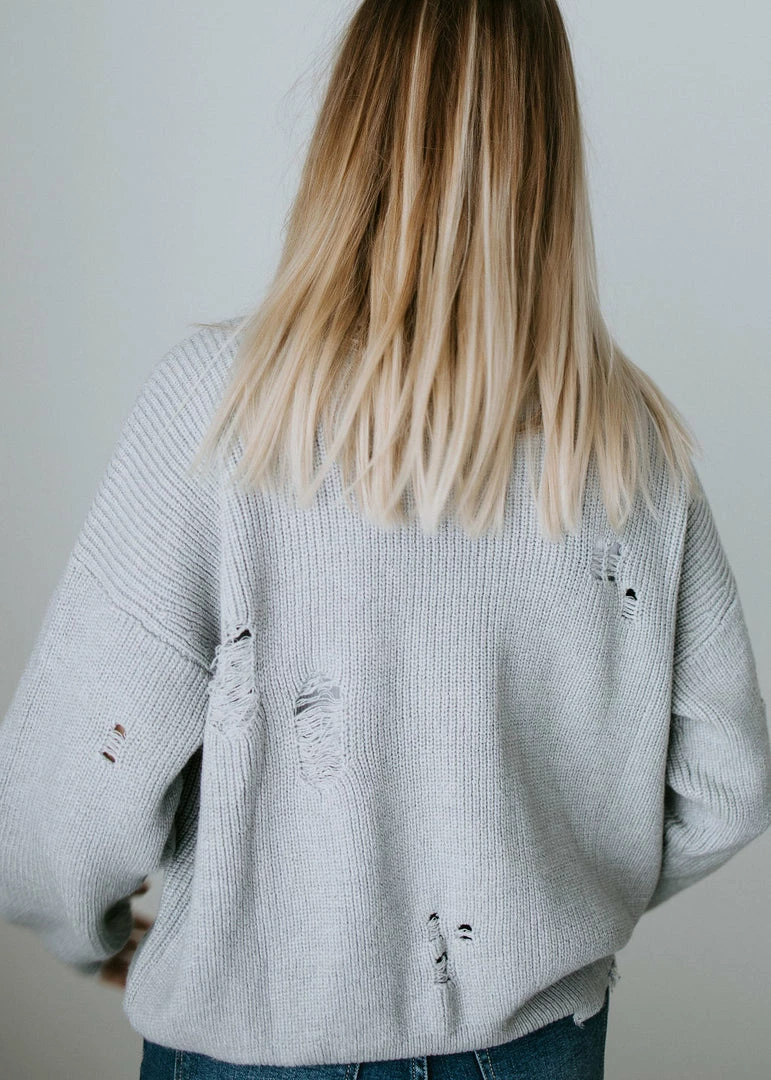 Lauriebelles Lily & Lottie Ettie Distressed Sweater By Chelsea DeBoer 38 Lauriebelles Lily & Lottie Ettie Distressed Sweater By Chelsea DeBoer