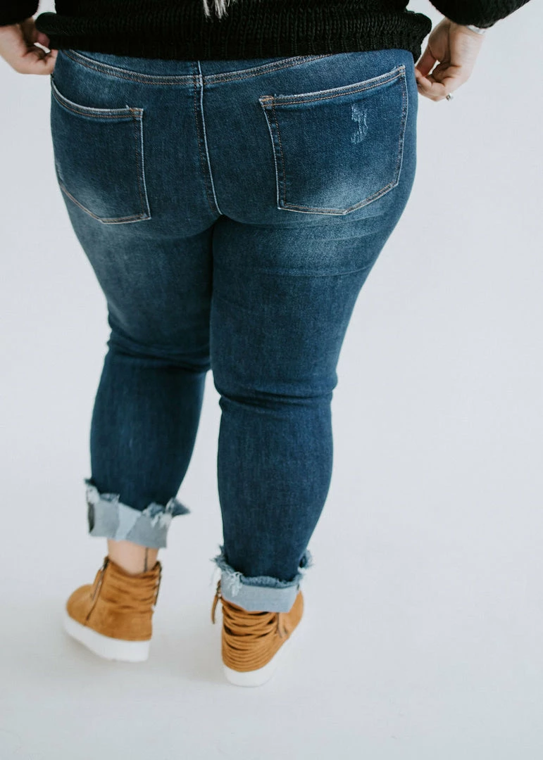 Risen Curvy Sally Button Fly Skinny Jean 5 Risen Curvy Sally Button Fly Skinny Jean