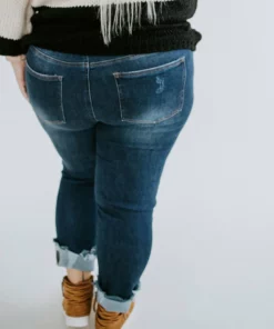 Risen Curvy Sally Button Fly Skinny Jean 9 Risen Curvy Sally Button Fly Skinny Jean