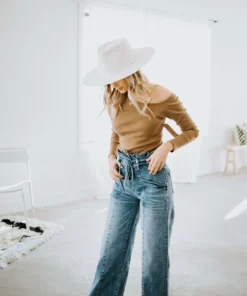 RD International Show Stopper Off Shoulder Top Tops