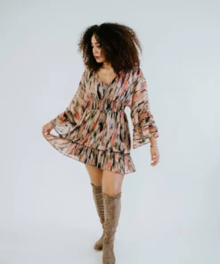 Peach Love California Dresses Wynn Kimono Dress