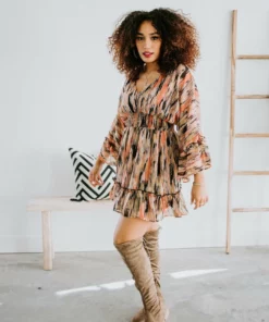 Peach Love California Dresses Wynn Kimono Dress 15 Peach Love California Dresses Wynn Kimono Dress