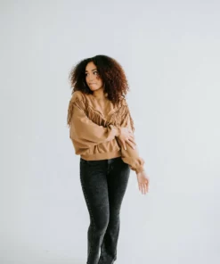 Lauriebelles Lily & Lottie Bristol Fringe Sweatshirt By Chelsea DeBoer