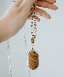 Wall To Wall Raylen Natural Stone Necklace