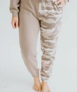 Ocean Drive Bottoms Ezra Camo Colorblock Jogger