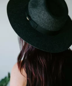 Hana Trevie Wool Fedora Hat