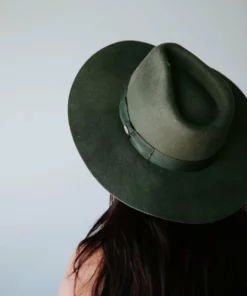 Hana Trevie Wool Fedora Hat