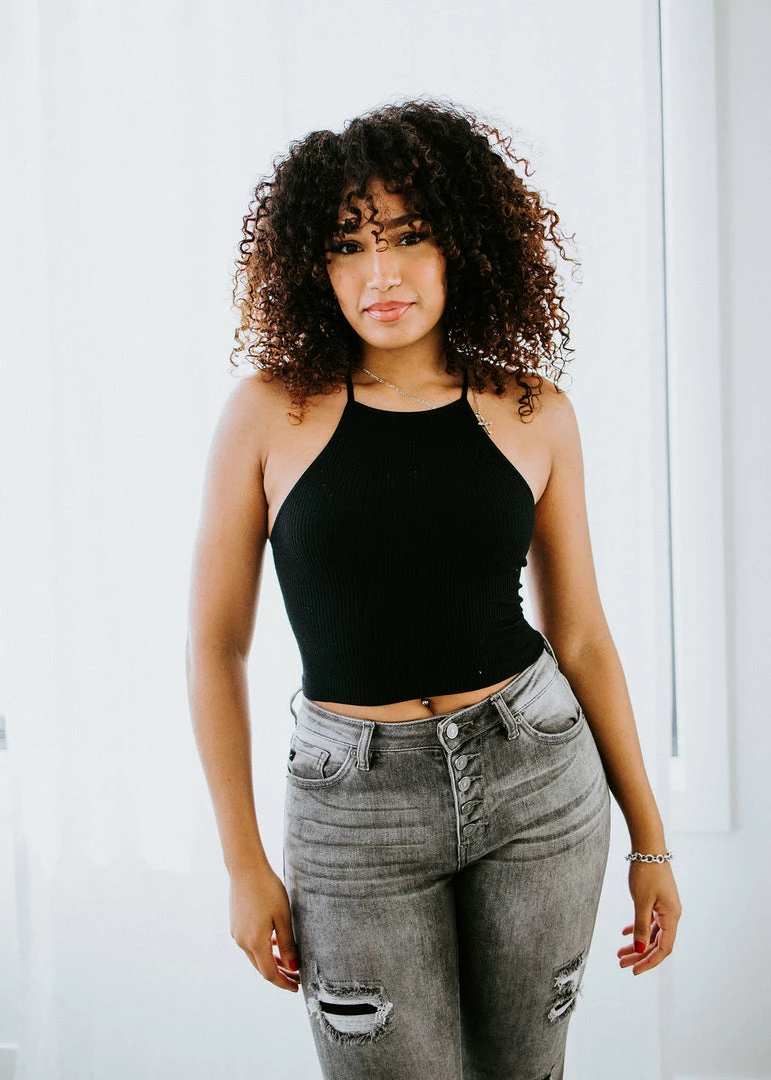 By Together Tops Happy Hour Cropped Halter Top 6 By Together Tops Happy Hour Cropped Halter Top