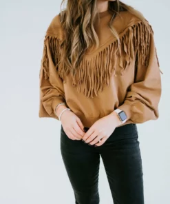 Lauriebelles Lily & Lottie Bristol Fringe Sweatshirt By Chelsea DeBoer