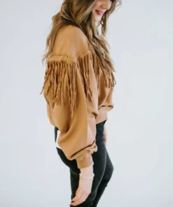 Lauriebelles Lily & Lottie Bristol Fringe Sweatshirt By Chelsea DeBoer