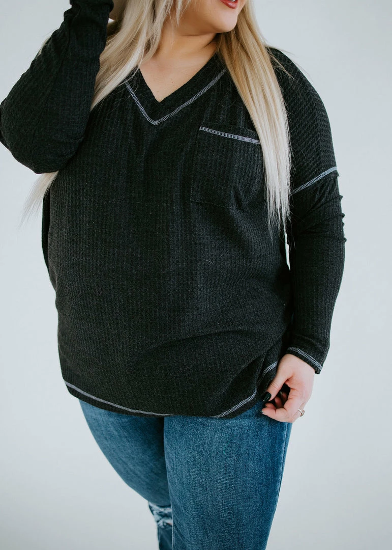 Reborn J Anni Waffle Knit Top 10 Reborn J Anni Waffle Knit Top