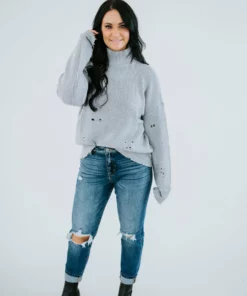 Lauriebelles Lily & Lottie Ettie Distressed Sweater By Chelsea DeBoer 57 Lauriebelles Lily & Lottie Ettie Distressed Sweater By Chelsea DeBoer