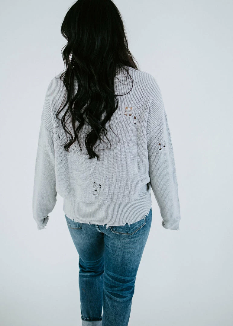 Lauriebelles Lily & Lottie Ettie Distressed Sweater By Chelsea DeBoer 22 Lauriebelles Lily & Lottie Ettie Distressed Sweater By Chelsea DeBoer