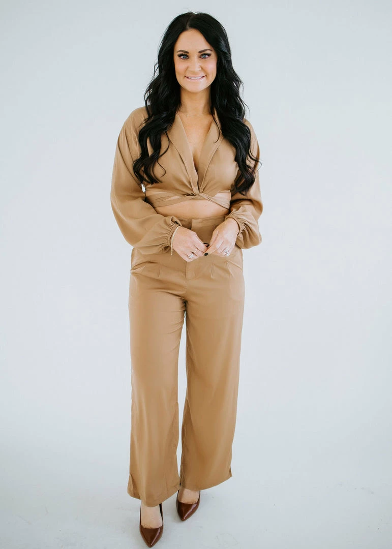 Le Lis Chrisanne High Waist Wide Leg Pant Bottoms 4 Le Lis Chrisanne High Waist Wide Leg Pant Bottoms