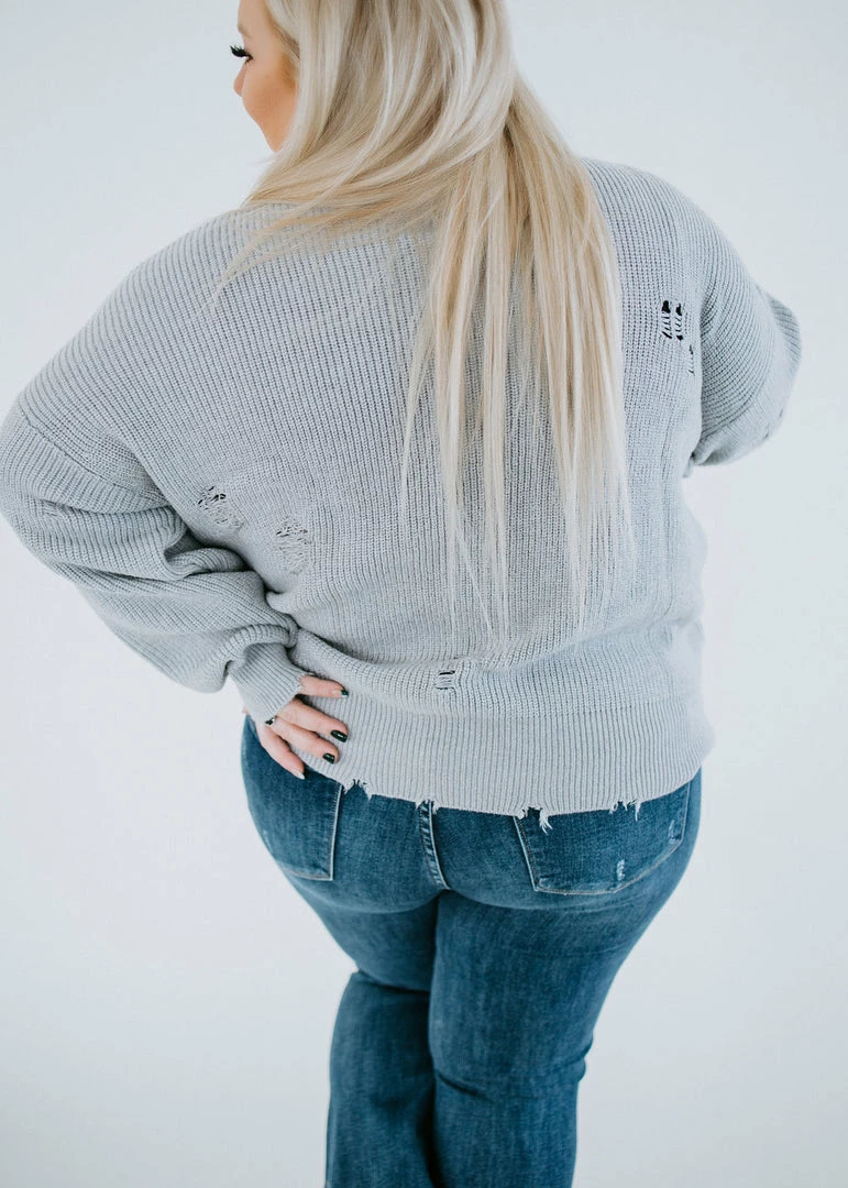 Lauriebelles Lily & Lottie Ettie Distressed Sweater By Chelsea DeBoer 12 Lauriebelles Lily & Lottie Ettie Distressed Sweater By Chelsea DeBoer