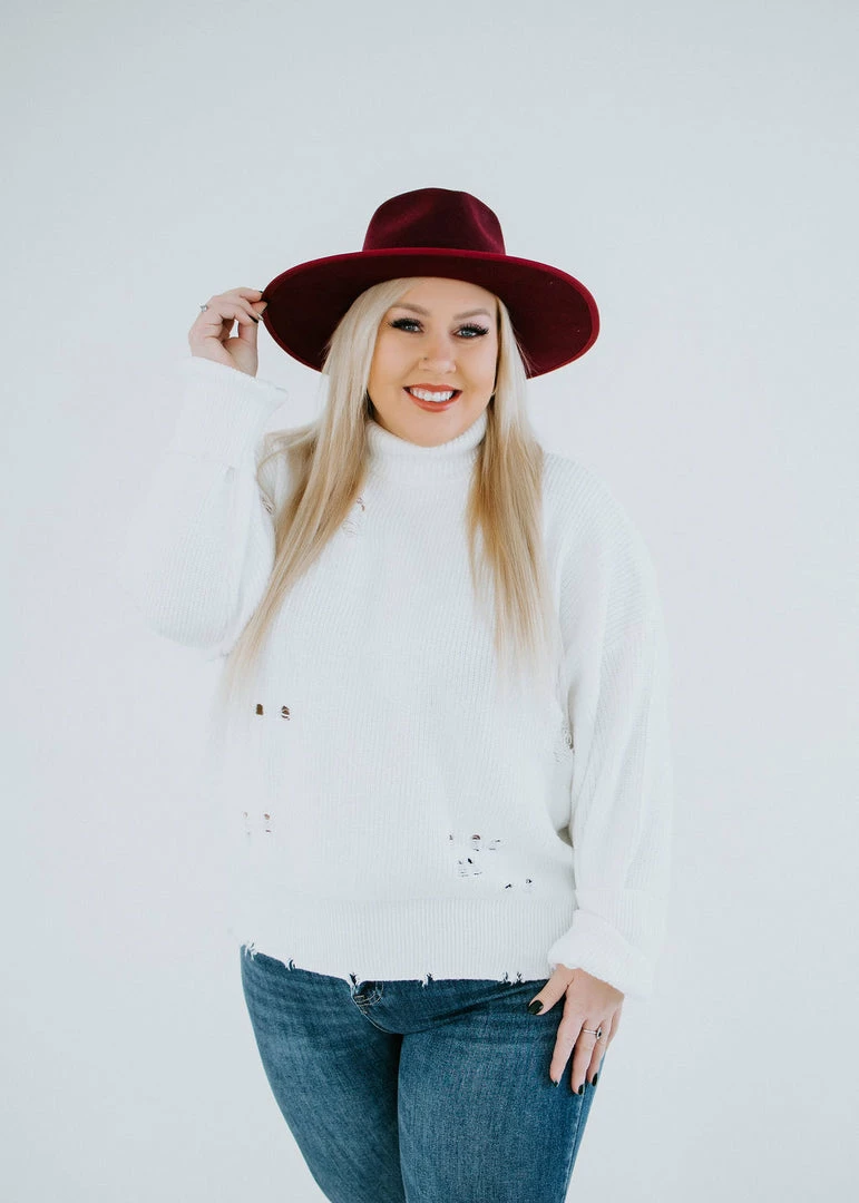 Lauriebelles Lily & Lottie Ettie Distressed Sweater By Chelsea DeBoer 10 Lauriebelles Lily & Lottie Ettie Distressed Sweater By Chelsea DeBoer