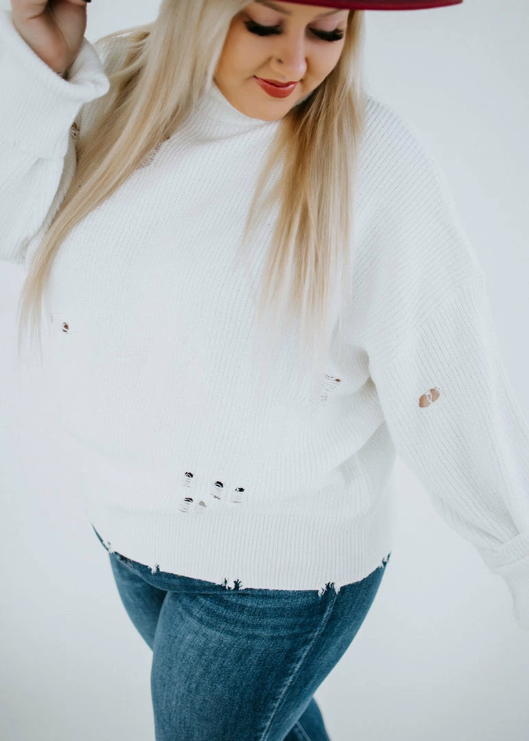 Lauriebelles Lily & Lottie Ettie Distressed Sweater By Chelsea DeBoer 28 Lauriebelles Lily & Lottie Ettie Distressed Sweater By Chelsea DeBoer