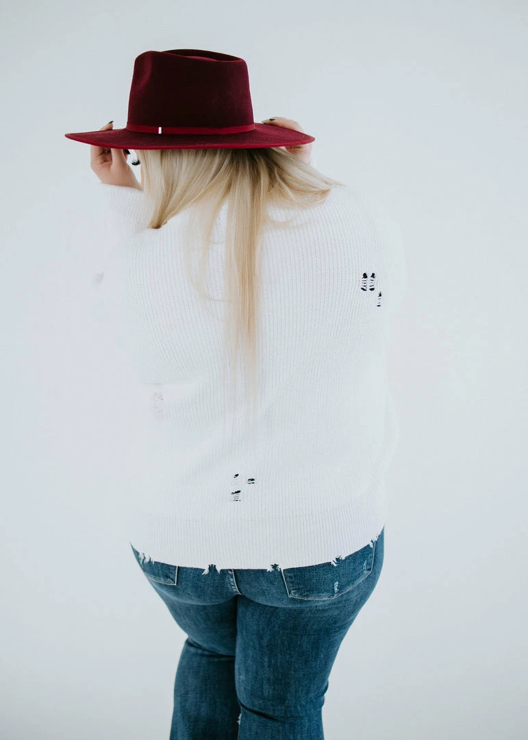 Lauriebelles Lily & Lottie Ettie Distressed Sweater By Chelsea DeBoer 13 Lauriebelles Lily & Lottie Ettie Distressed Sweater By Chelsea DeBoer