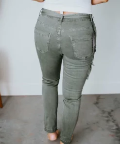 Venti6 Noella Stretch Twill Cargo Pant Bottoms