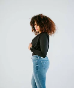 Venti6 Tops Poppy Cowl Neck Bodysuit