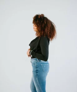 Venti6 Tops Poppy Cowl Neck Bodysuit