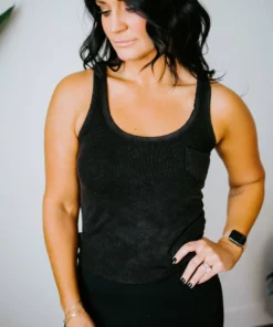 POL Clothing Inc. Ryder Scoop Neck Tank Tops