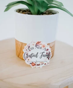 Expression Design Co Fabulous Floral Vinyl Stickers Accessories & Gifts