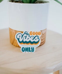 Expression Design Co Accessories & Gifts Good Vibes Vinyl Stickers