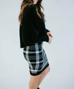 Avvio LA Tops Keyla Dolman Ribbed Sweater