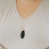 Urbanista Oval Natural Stone Necklace Accessories & Gifts