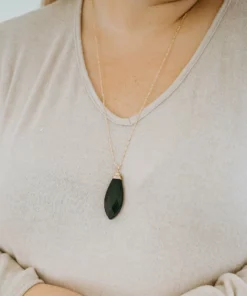 Urbanista Oval Natural Stone Necklace Accessories & Gifts