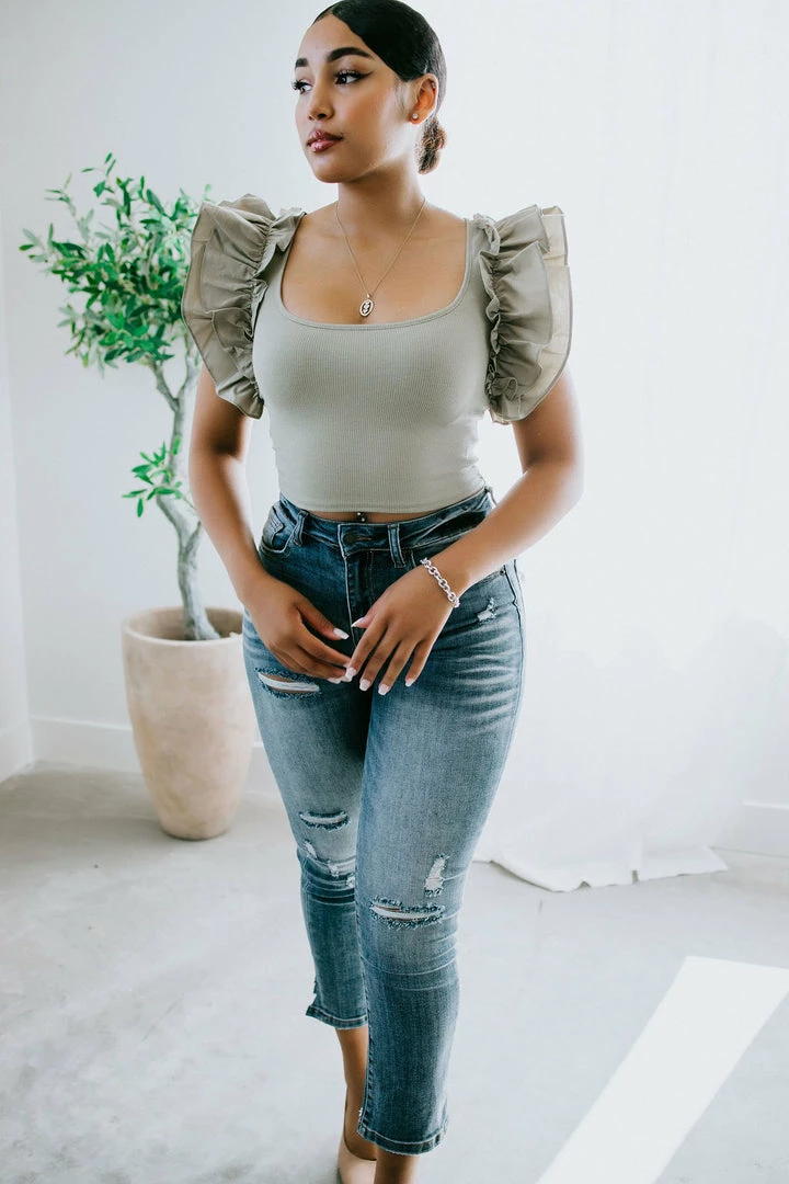 Beivy Delaney Ruffle Sleeve Top 9 Beivy Delaney Ruffle Sleeve Top