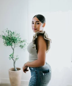 Beivy Delaney Ruffle Sleeve Top 20 Beivy Delaney Ruffle Sleeve Top