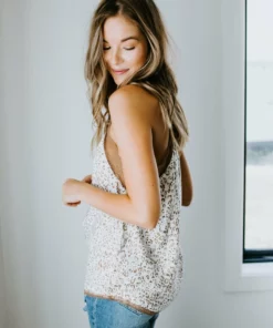 Hem & Thread, Inc Tops So Purrfect Lace Cami Tank