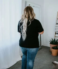 Kissed Apparel Touchdown Graphic Tee Curvy 17 Kissed Apparel Touchdown Graphic Tee Curvy