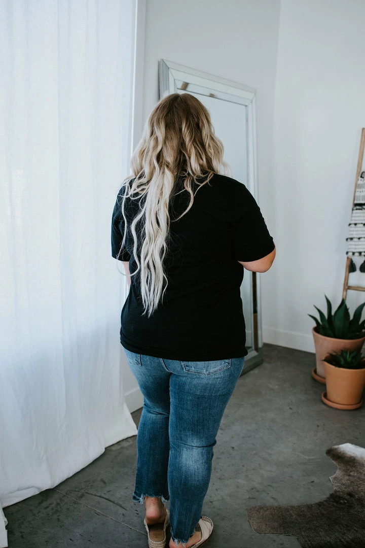 Kissed Apparel Touchdown Graphic Tee Curvy 5 Kissed Apparel Touchdown Graphic Tee Curvy