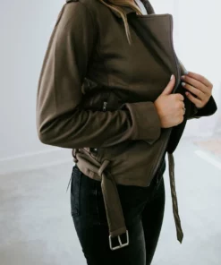 Mystree, Inc. Outerwear Zoella Biker Jacket