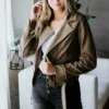 Mystree, Inc. Outerwear Zoella Biker Jacket 1 Mystree, Inc. Outerwear Zoella Biker Jacket