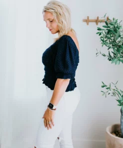 Bibi Tops Follow Your Bliss Crochet Top