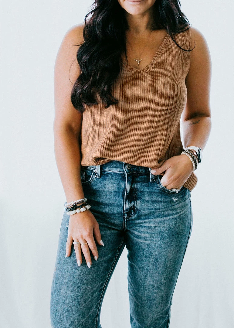 GILLI Tops Evelyn Sweater Tank 4 GILLI Tops Evelyn Sweater Tank